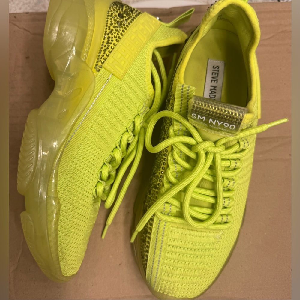 Steve Madden Women's Vibrant Lime Sneakers